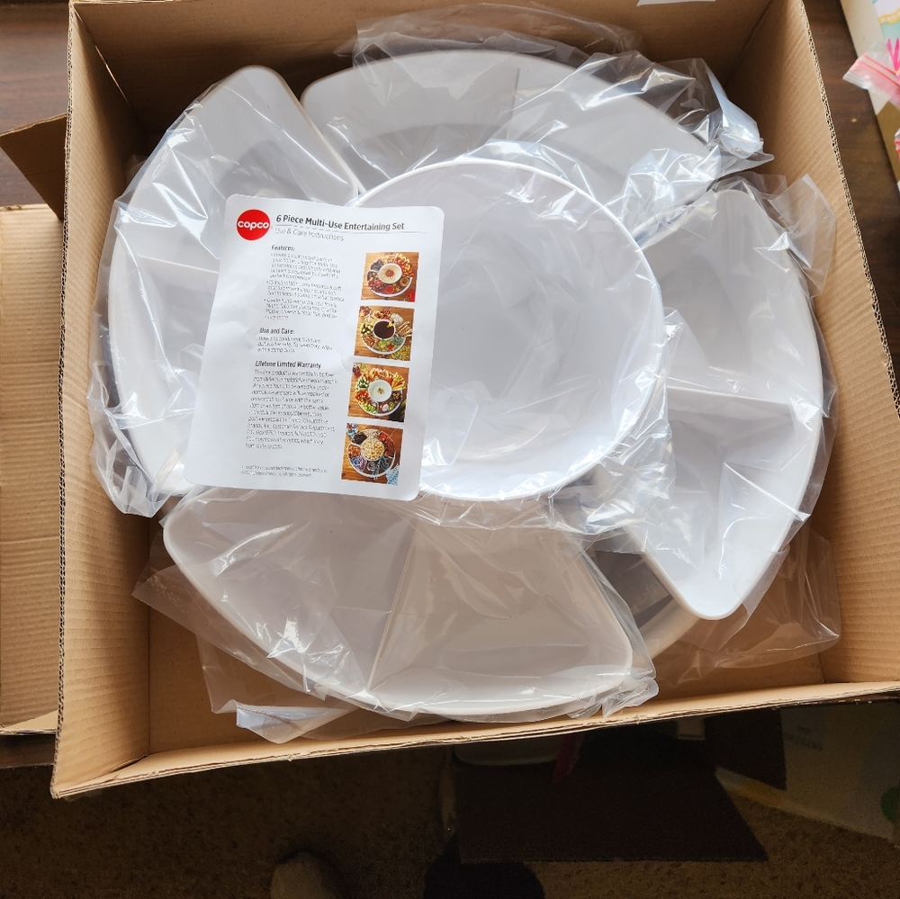 Multi-Use Lasy Susan Serving Tray